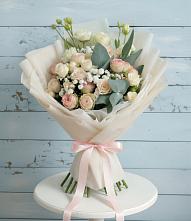 Букет цветов из:  Розы и Лизиантусы #REPLACE_PRED# Нахабино
