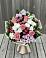 Букет цветов из: Альстромерии, Гвоздики, Розы и Хризантемы в Нахабино