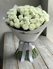 Букет 35 Белых роз в Нахабино