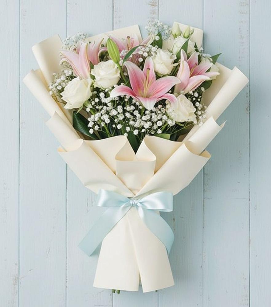 Букет цветов из: Лилии в Нахабино