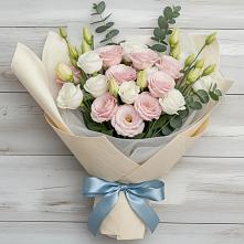 Букет цветов из:  Лизиантусы #REPLACE_PRED# Нахабино