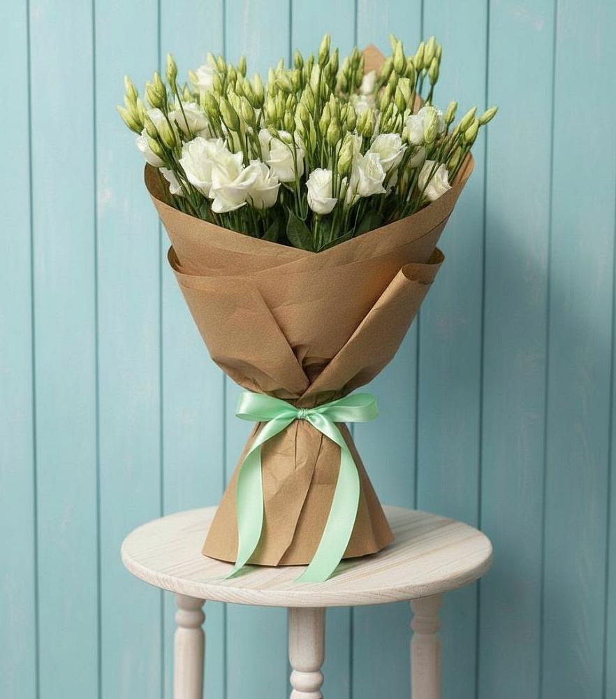 Букет цветов из: Лизиантусы в Нахабино