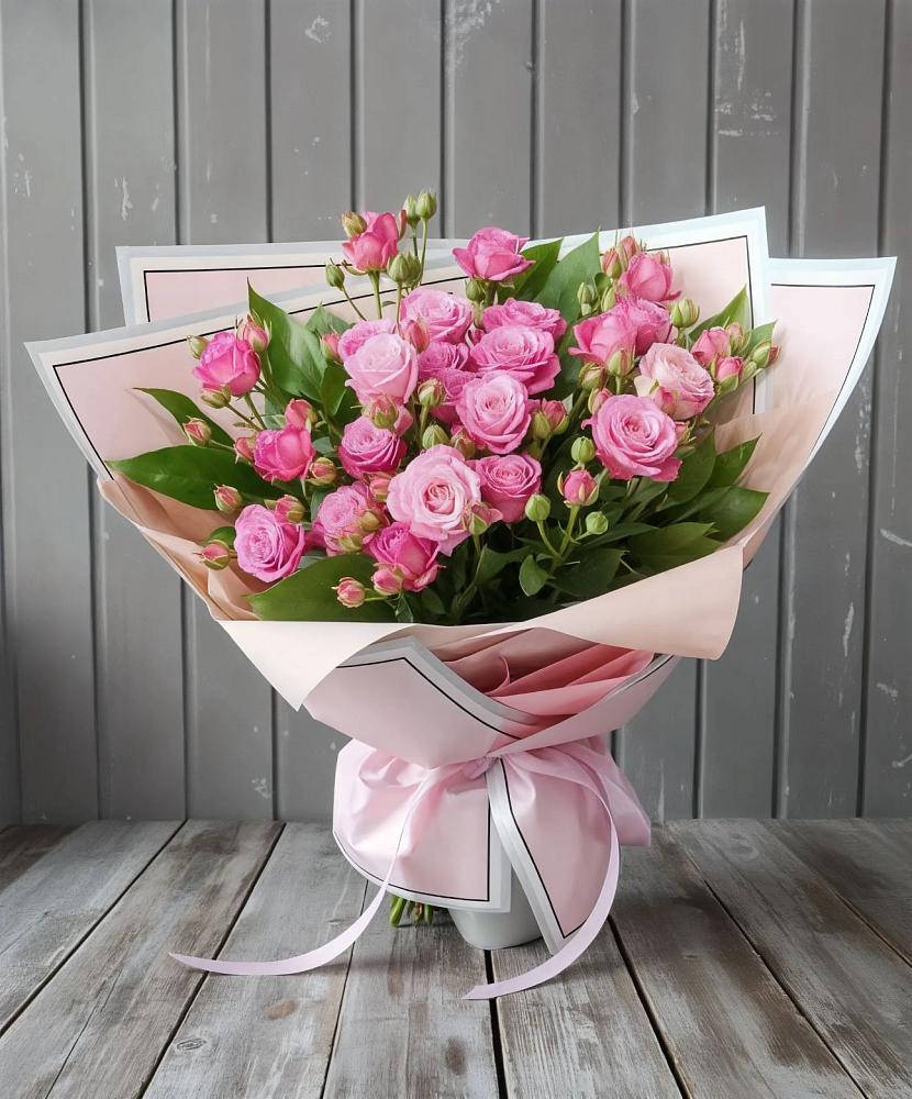 Букет Розовый кустик в Нахабино