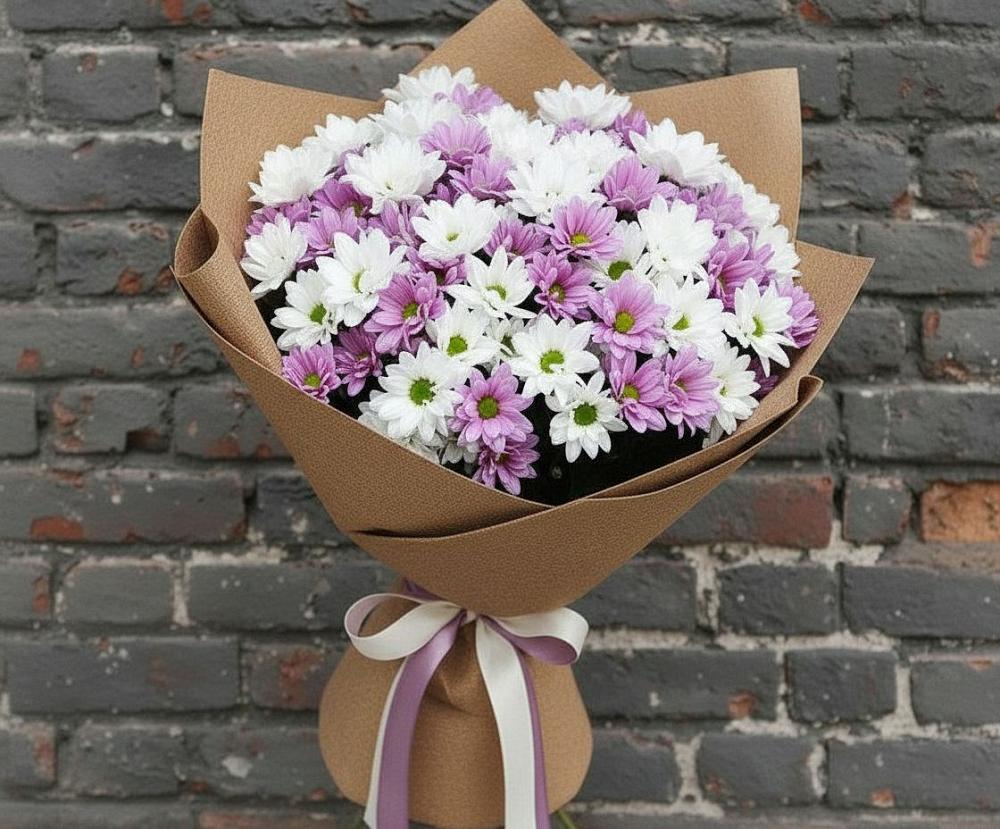Букет цветов из: Хризантемы в Нахабино