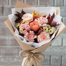 Букет цветов из:  Гвоздики, Хризантемы и Розы #REPLACE_PRED# Нахабино