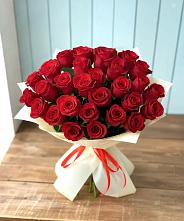 Букет 29 Красных роз в Нахабино