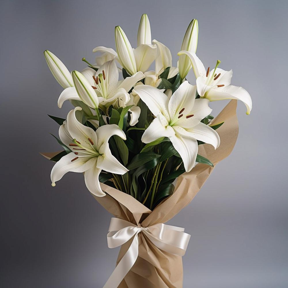 Букет цветов из: Лилии в Нахабино
