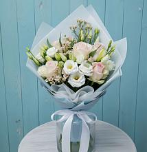 Букет цветов из:  Розы и Лизиантусы #REPLACE_PRED# Нахабино